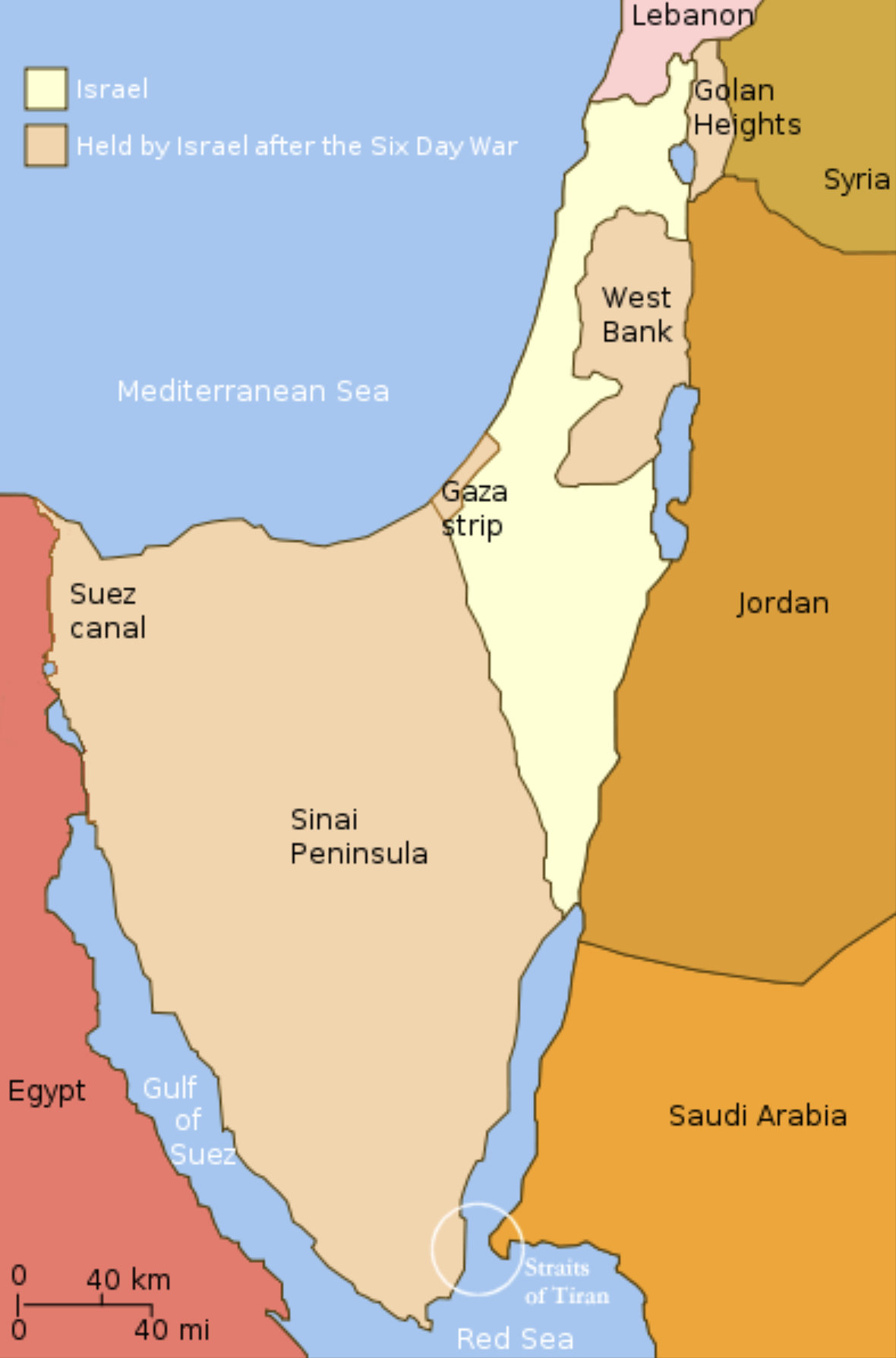 Territory occupied by Israel after the 1967 war
