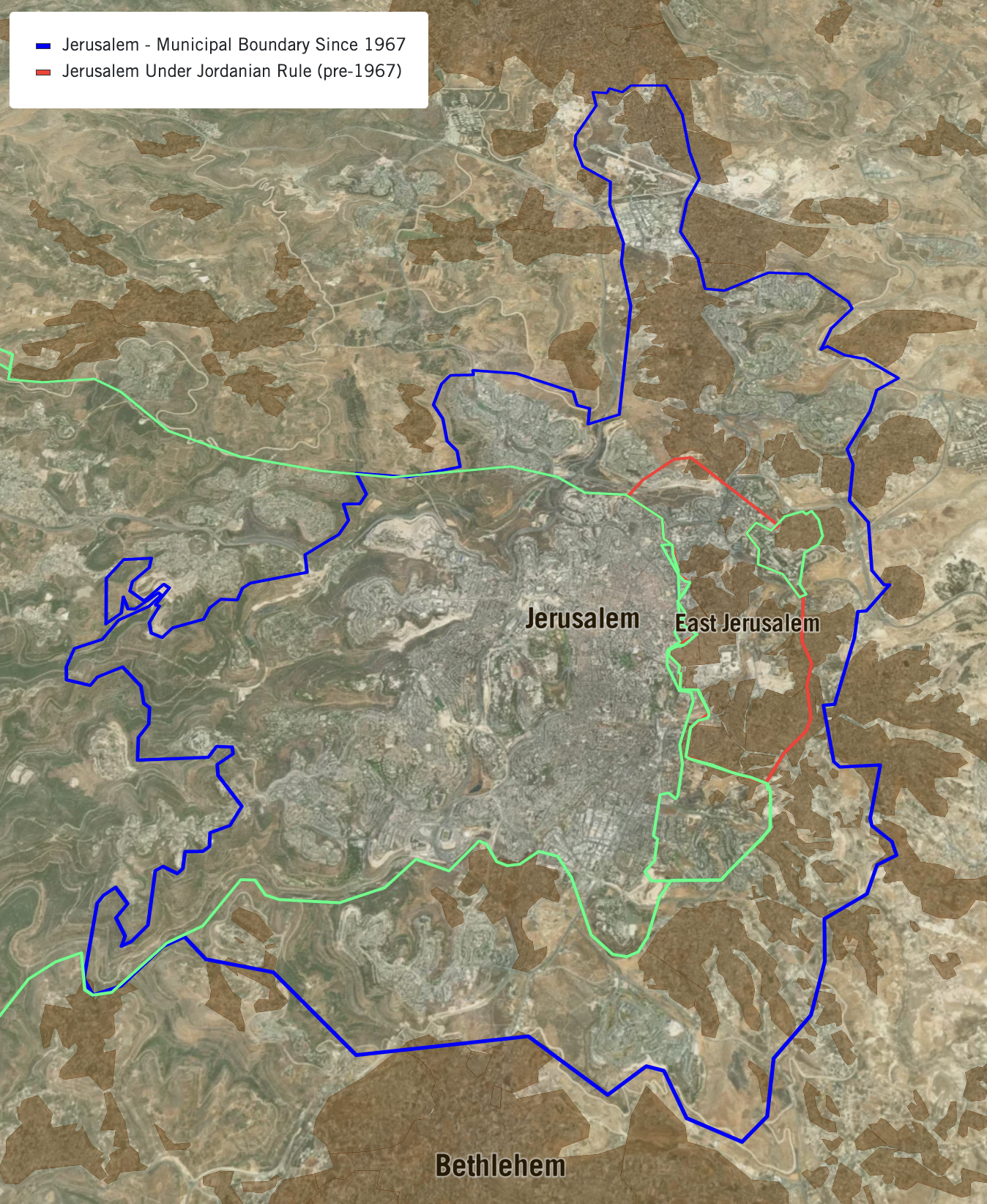 Jerusalem occupied territory 1967