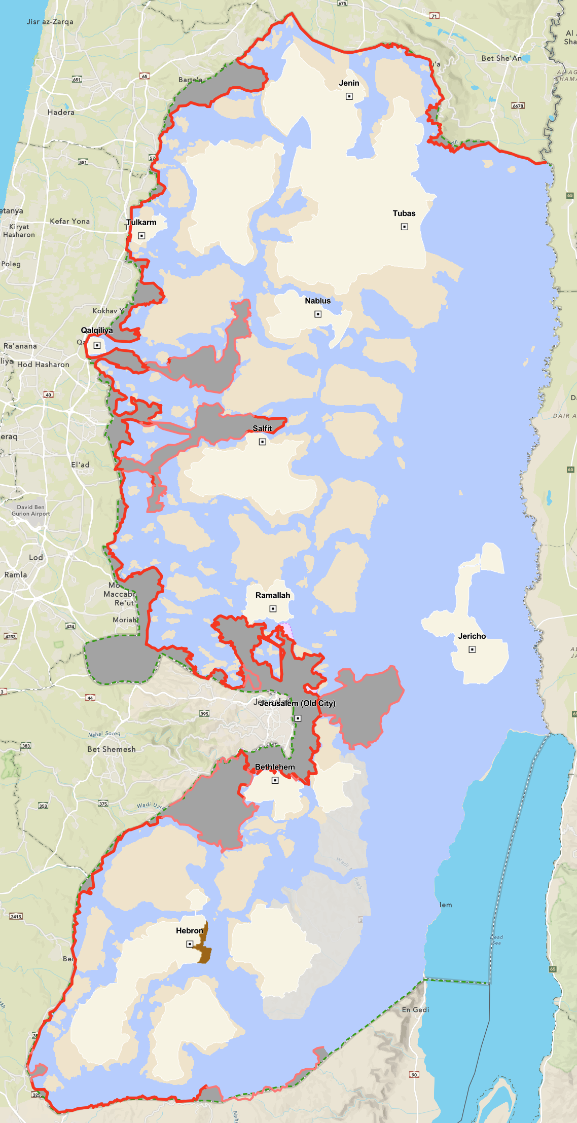 Israel's separation wall